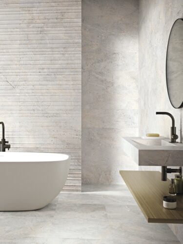 Bathroom tiles New Line tuam galway, cement look pearl